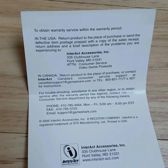 Performance Memory Card Plus for Nintendo 64 N64 NIB - Picture 6 of 6